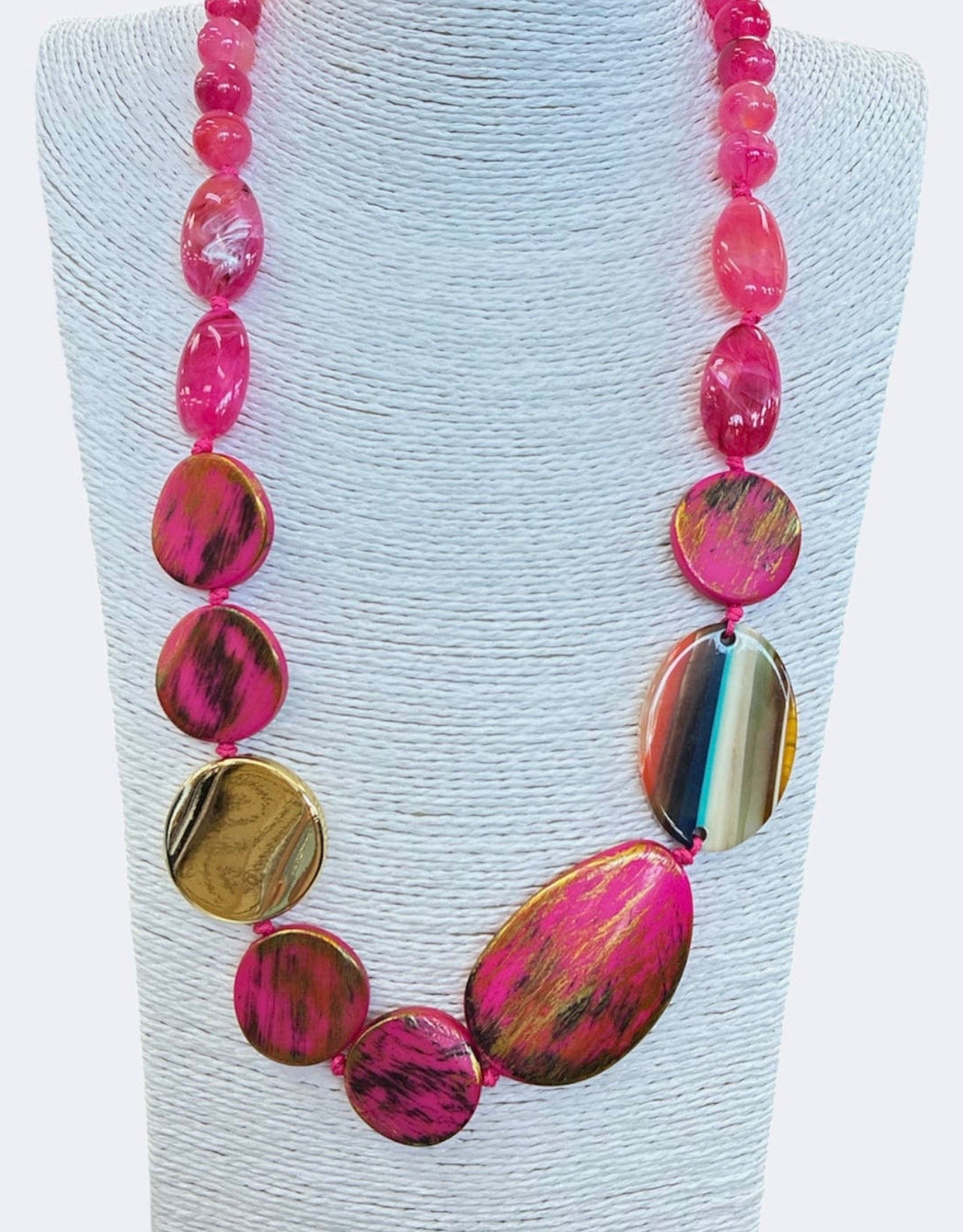 Bold Acrylic Necklace