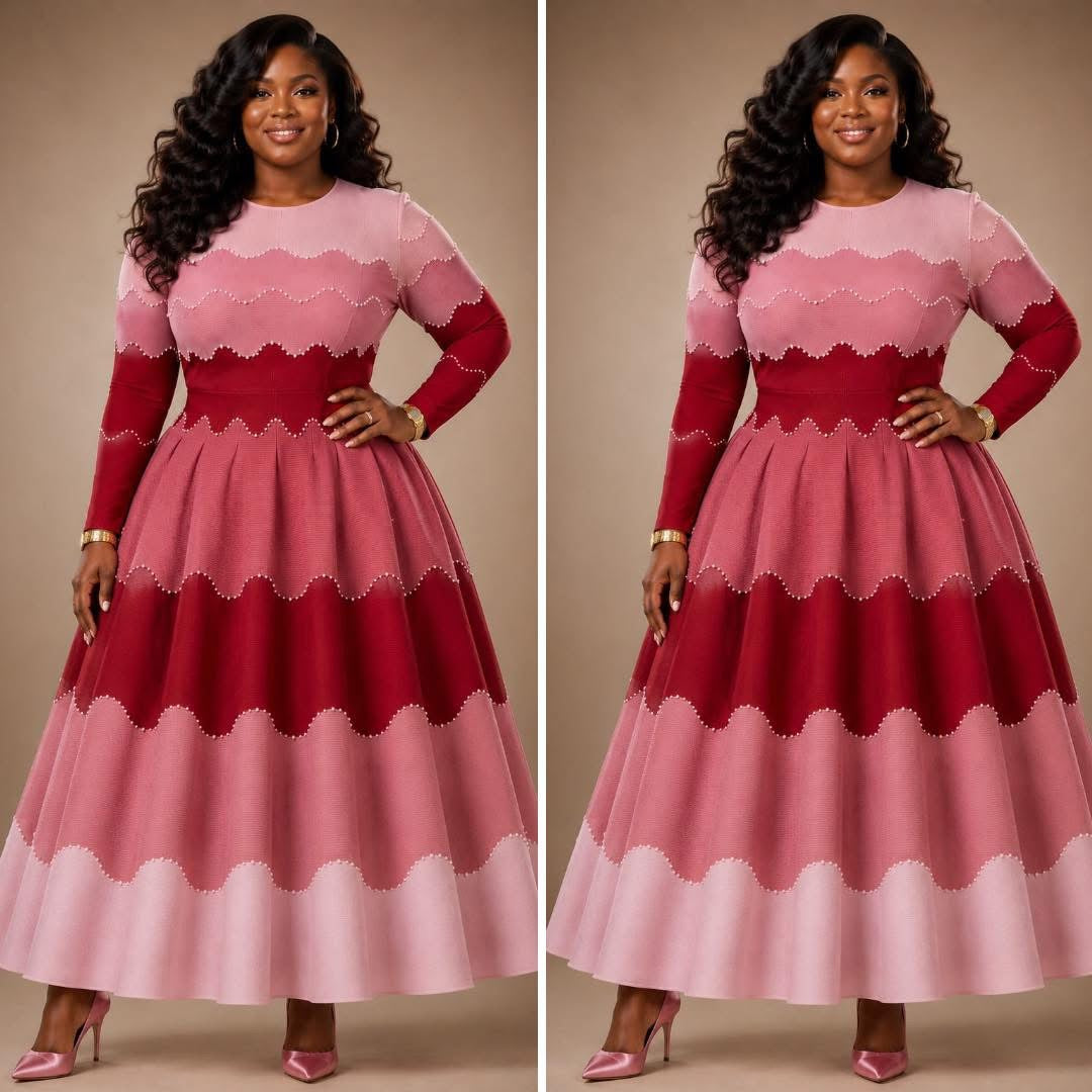 Pearl Bouncy Dress| Pink