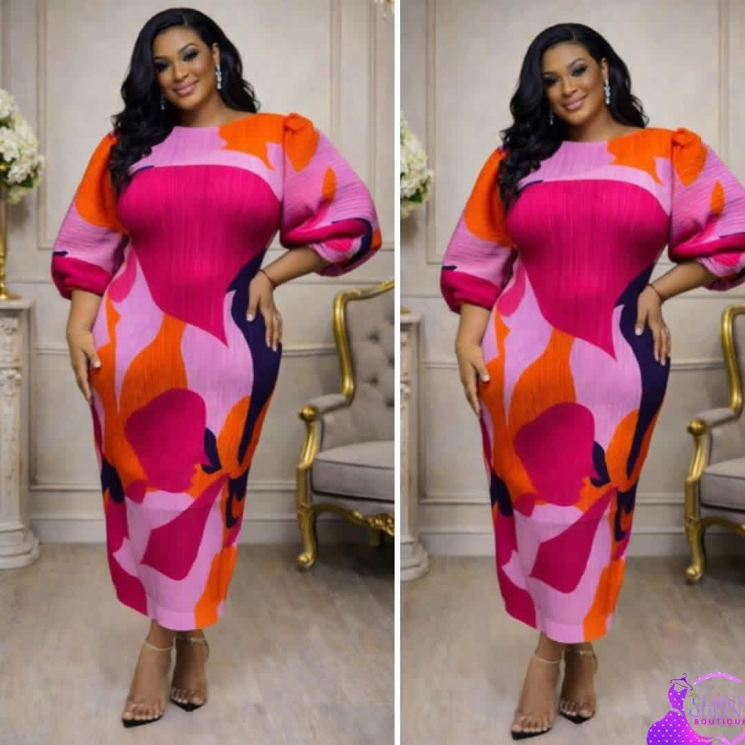 Glam Dress|Pink