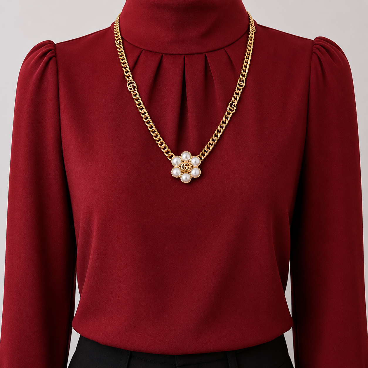 GG Pearl Necklace