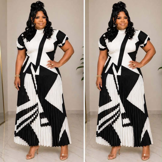 Pleated Pants Set
