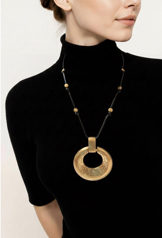 Fashion Long Necklace Gold