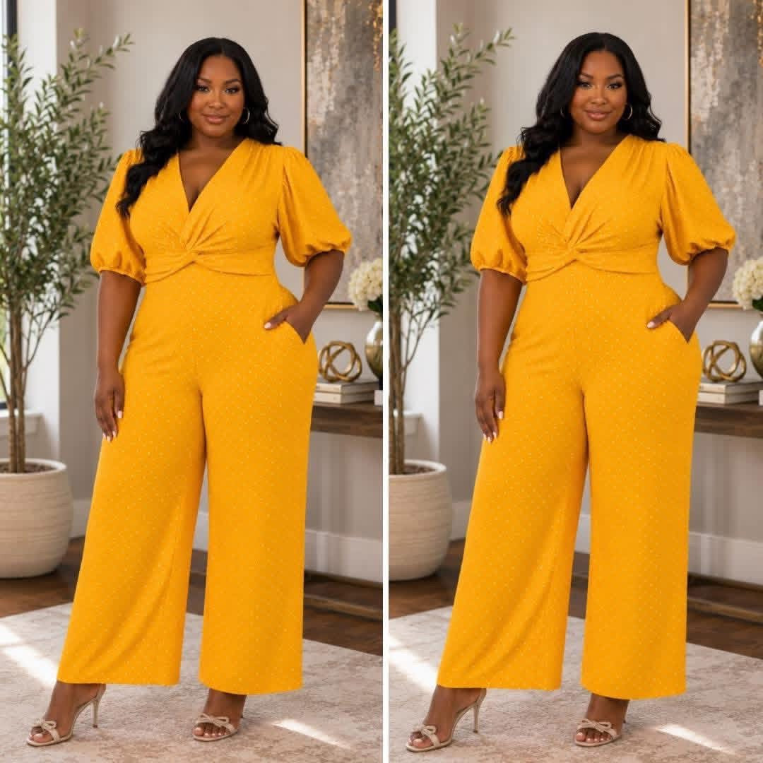 Classy Polkadot Jumpsuit